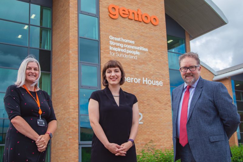 Bridget Phillipson MP discusses Gentoo