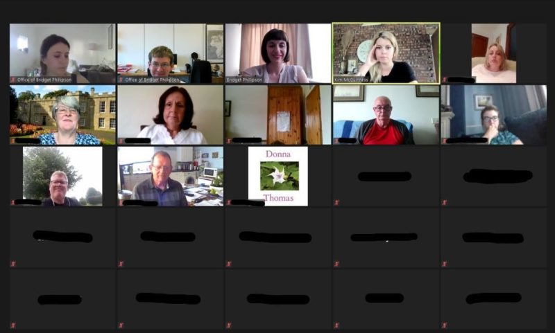 Bridget Phillipson MP hosts community Zoom meeting with Kim McGuinness