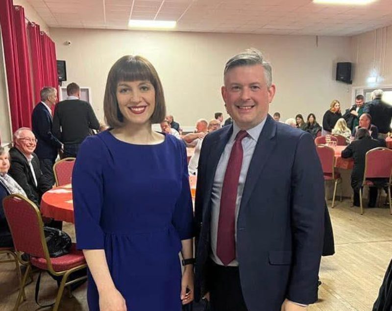 Bridget Phillipson MP welcomes Jon Ashworth MP to the constituency