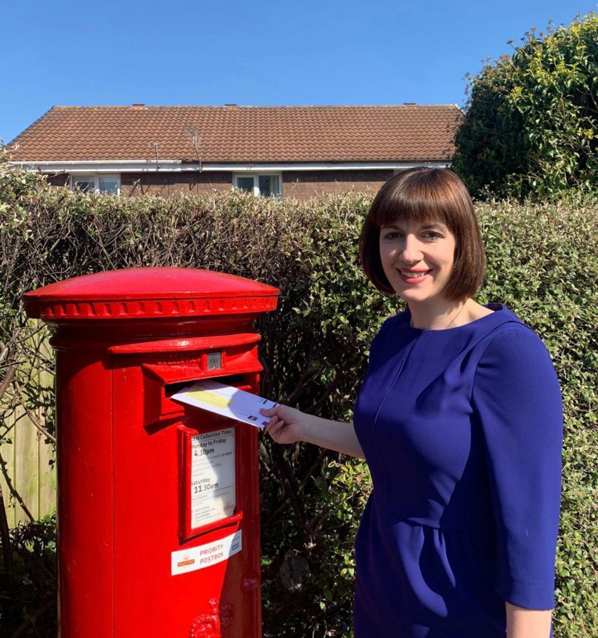 Bridget Phillipson sends out postal vote for local elections