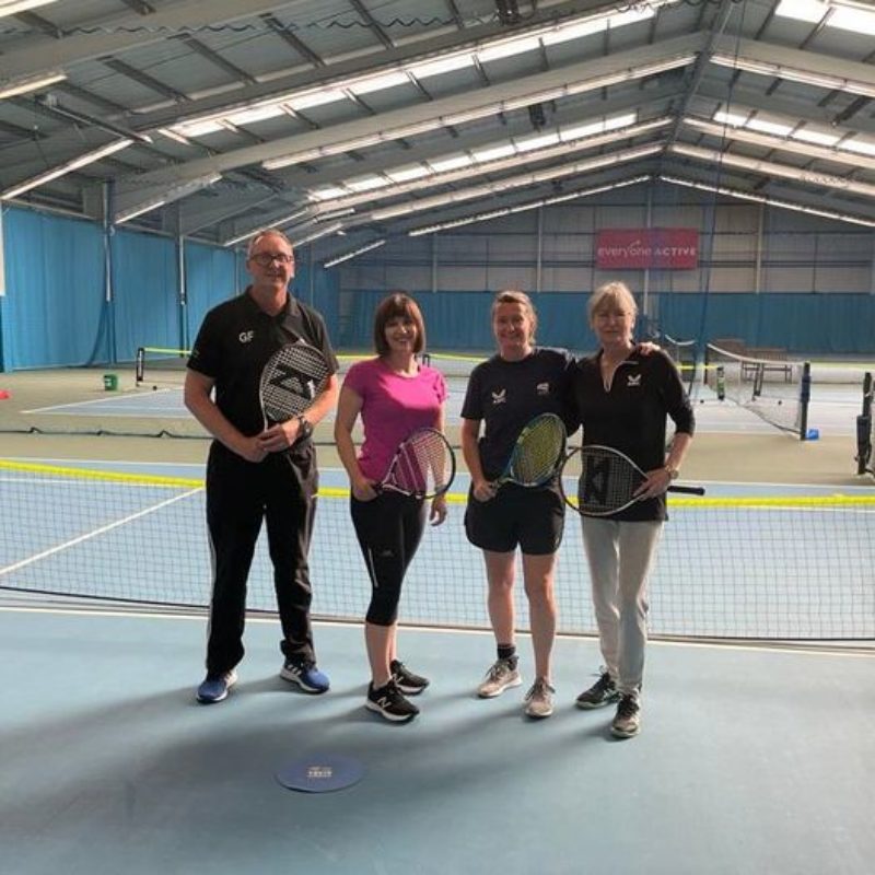 Bridget Phillipson MP meets with the LTA at Silksworth Community Pool, Tennis and Wellness Centre