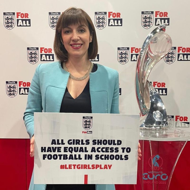 Bridget Phillipson MP backs an an Equal Access Guarantee for school sport