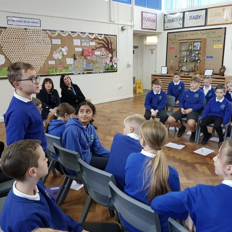 Bridget Phillipson MP visits local primary schools