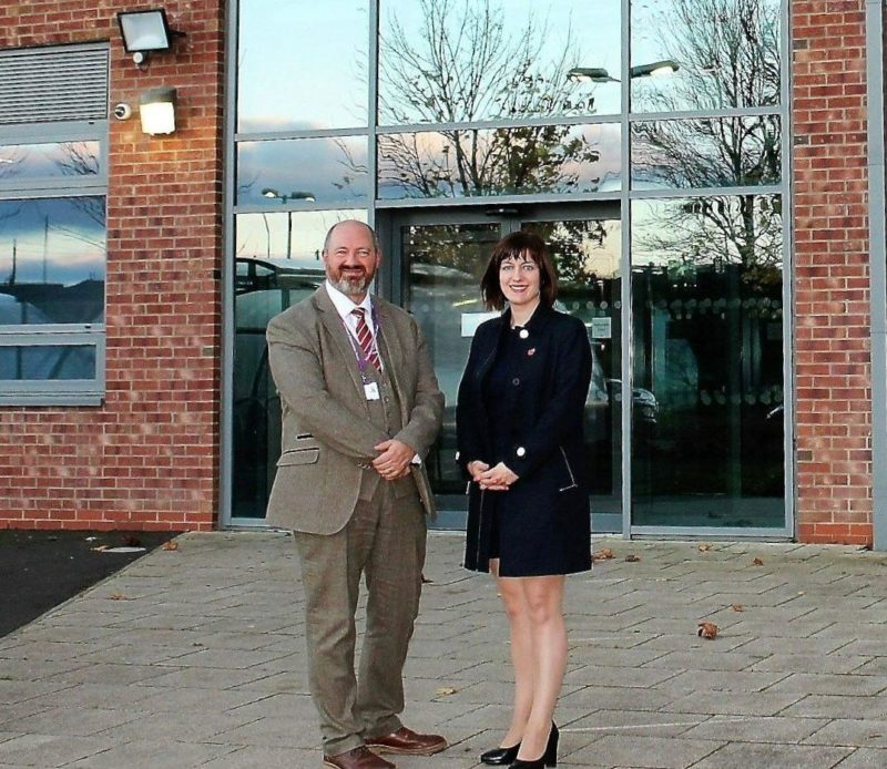 Bridget Phillipson MP meets with Craig Knowles, Principal of Hetton Academy