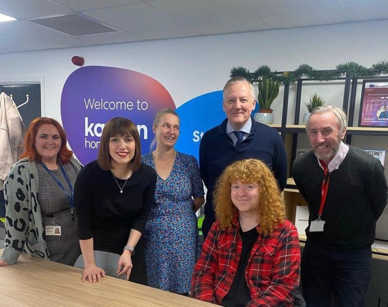 Bridget Phillipson MP visits Karbon Homes