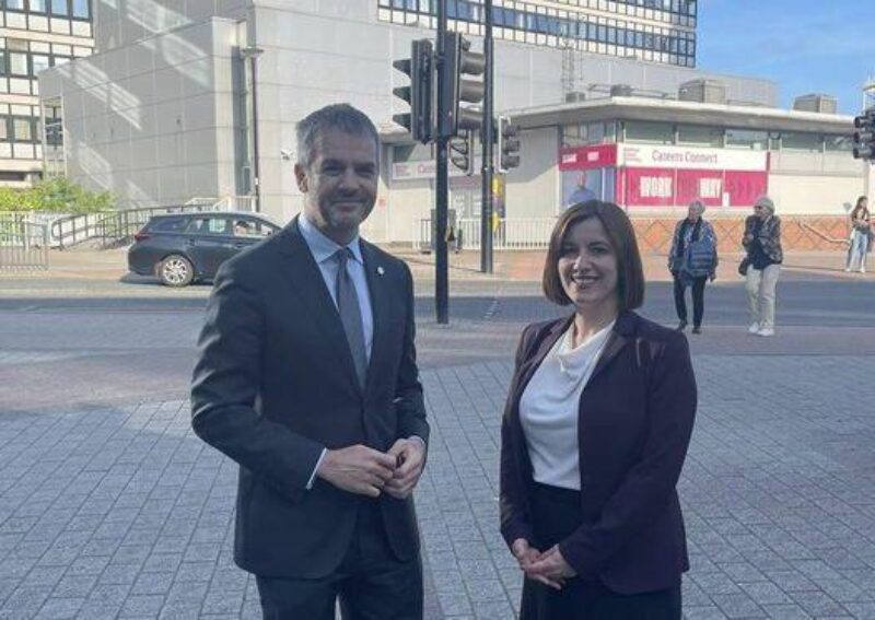 Bridget Phillipson MP meets with Mayor of South Yorkshire, Oliver Coppard