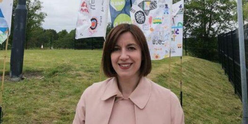 Bridget Phillipson MP attends the opening of Elemore Café and Garden Centre